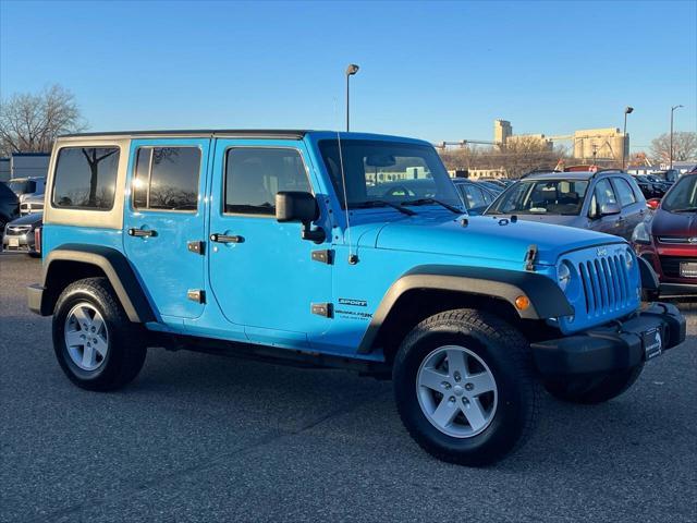 used 2018 Jeep Wrangler JK Unlimited car, priced at $23,490