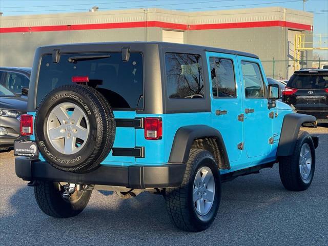 used 2018 Jeep Wrangler JK Unlimited car, priced at $23,490