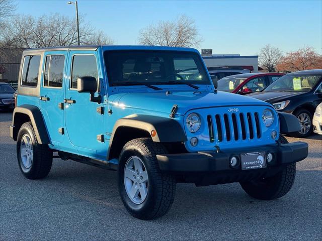 used 2018 Jeep Wrangler JK Unlimited car, priced at $23,490