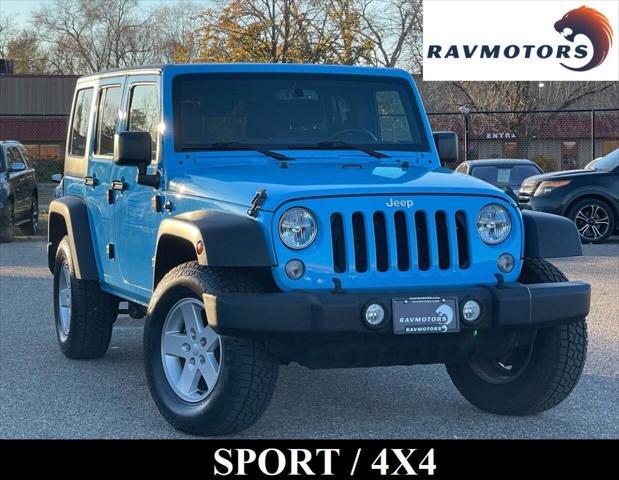 used 2018 Jeep Wrangler JK Unlimited car, priced at $23,490