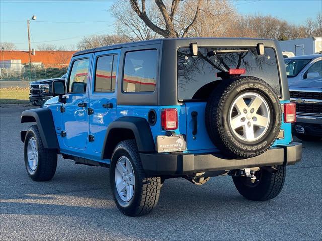 used 2018 Jeep Wrangler JK Unlimited car, priced at $23,490