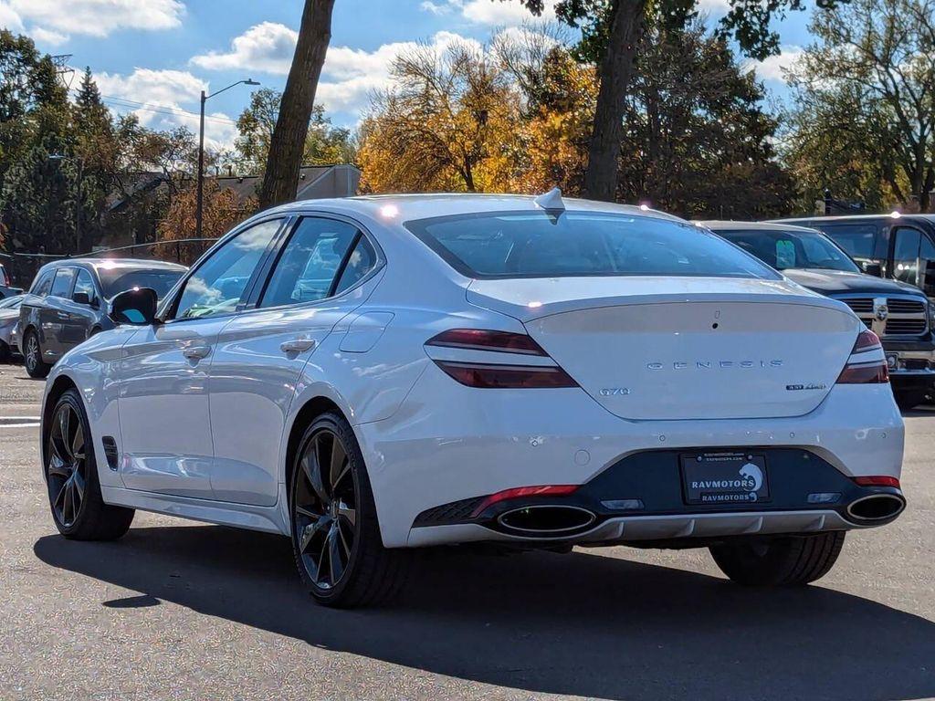used 2023 Genesis G70 car, priced at $28,975