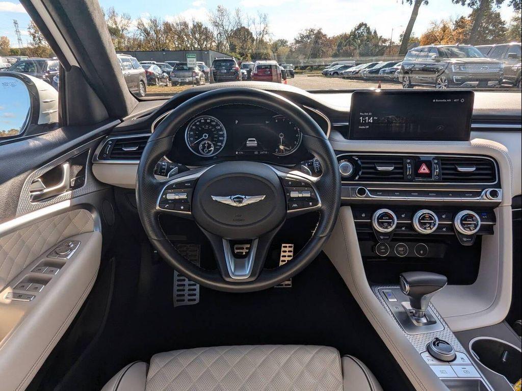 used 2023 Genesis G70 car, priced at $28,975