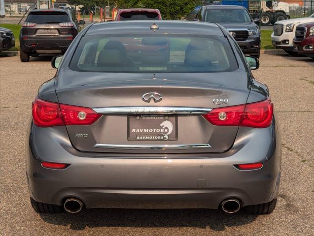 used 2014 INFINITI Q50 Hybrid car, priced at $14,972