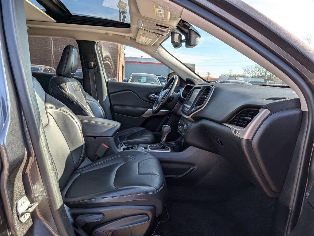 used 2018 Jeep Cherokee car, priced at $16,492