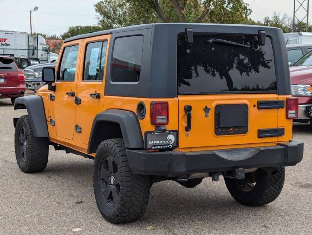 used 2012 Jeep Wrangler Unlimited car, priced at $13,942