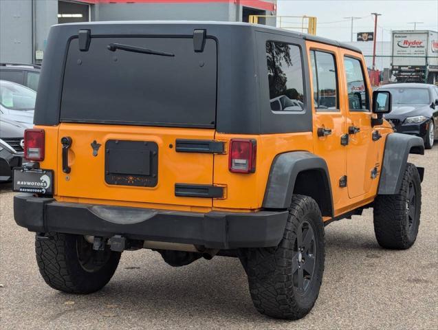 used 2012 Jeep Wrangler Unlimited car, priced at $13,942