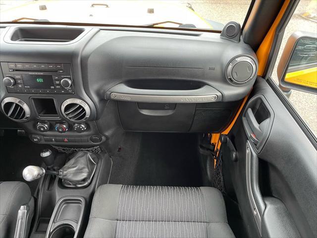 used 2012 Jeep Wrangler Unlimited car, priced at $17,504