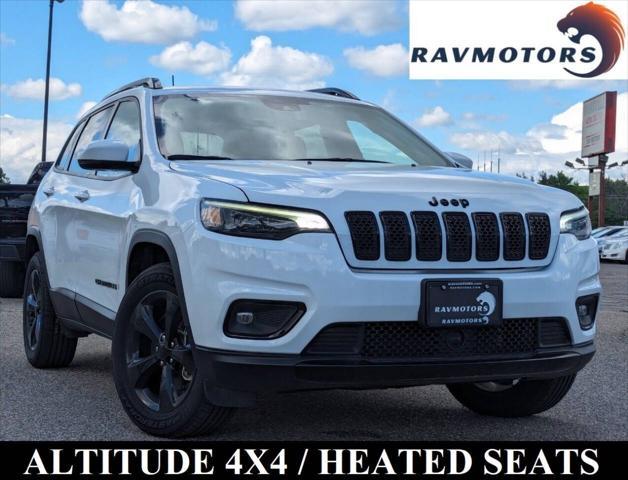 used 2021 Jeep Cherokee car, priced at $17,955