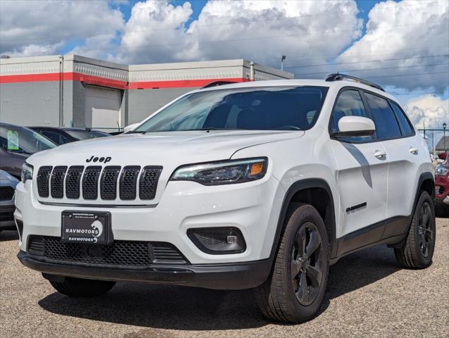 used 2021 Jeep Cherokee car, priced at $17,955