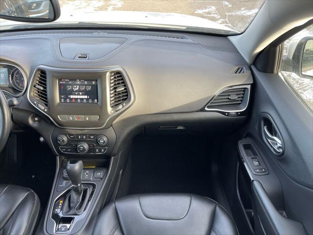 used 2021 Jeep Cherokee car, priced at $17,955