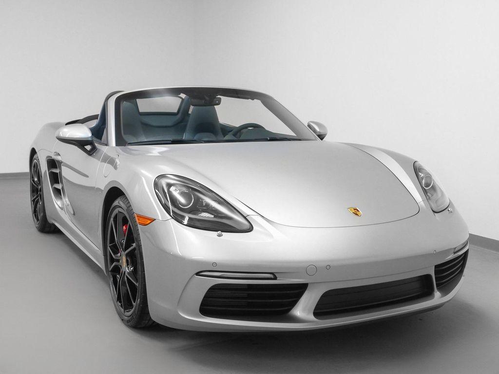 new 2025 Porsche 718 Boxster car, priced at $112,555