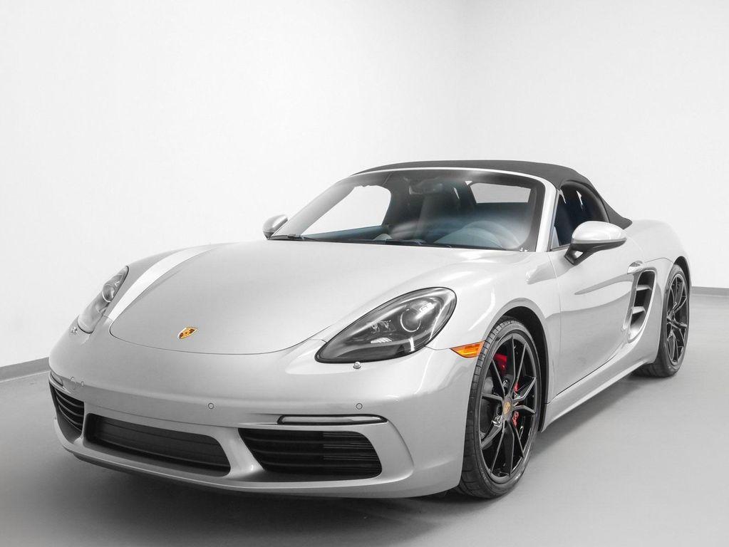 new 2025 Porsche 718 Boxster car, priced at $112,555