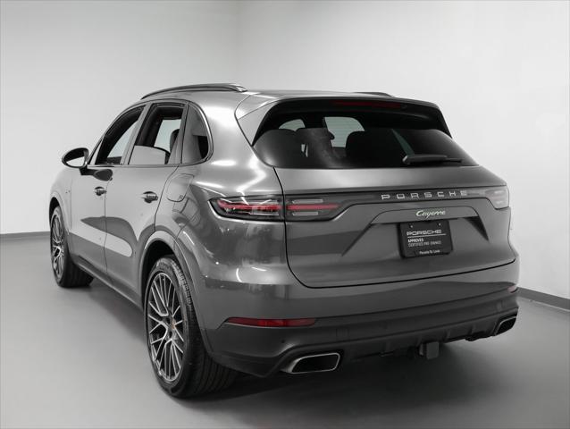 used 2022 Porsche Cayenne E-Hybrid car, priced at $63,878