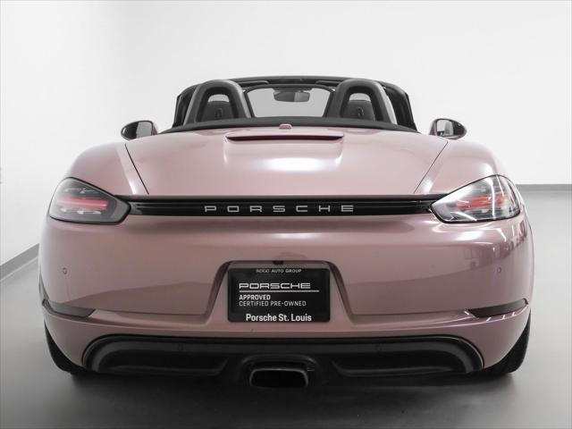 used 2022 Porsche 718 Boxster car, priced at $68,788