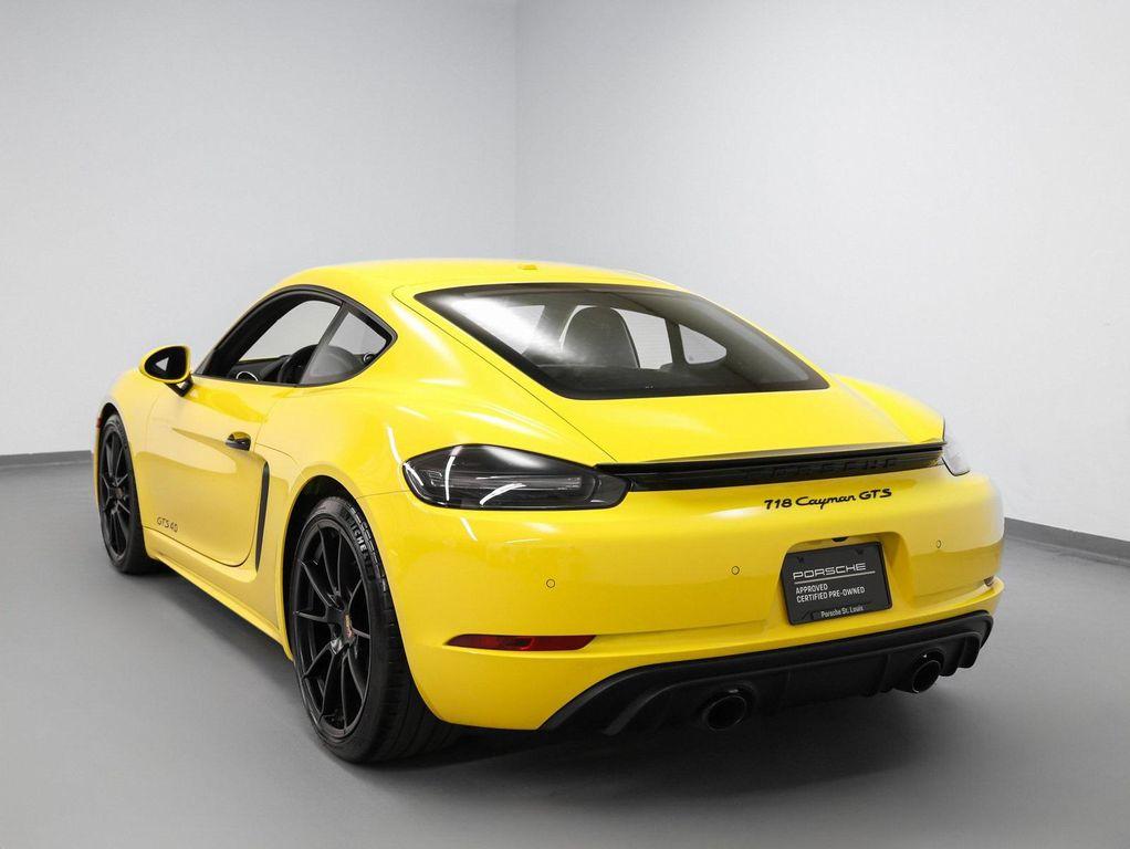 used 2024 Porsche 718 Cayman car, priced at $114,454