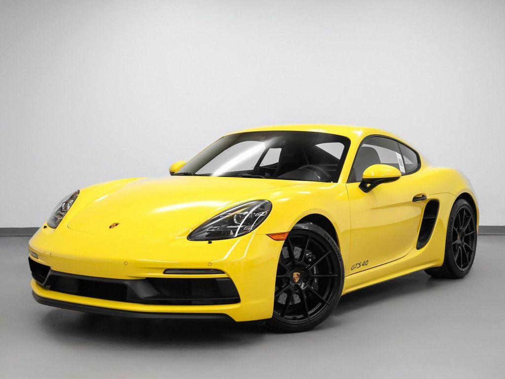 used 2024 Porsche 718 Cayman car, priced at $114,454