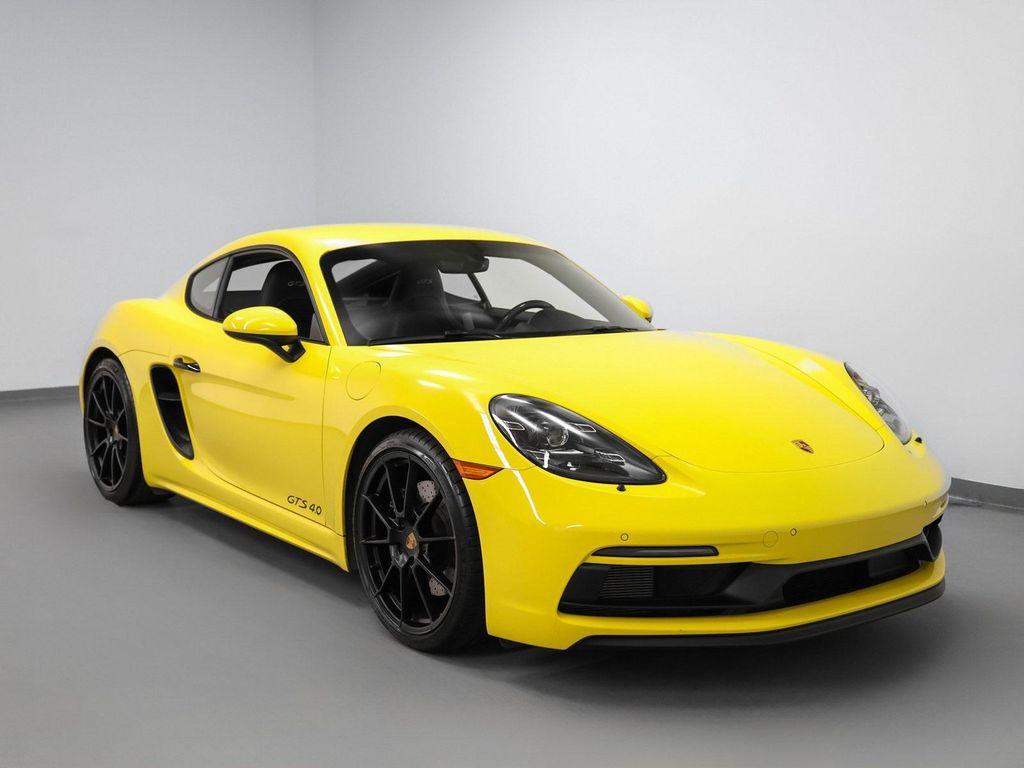 used 2024 Porsche 718 Cayman car, priced at $114,454