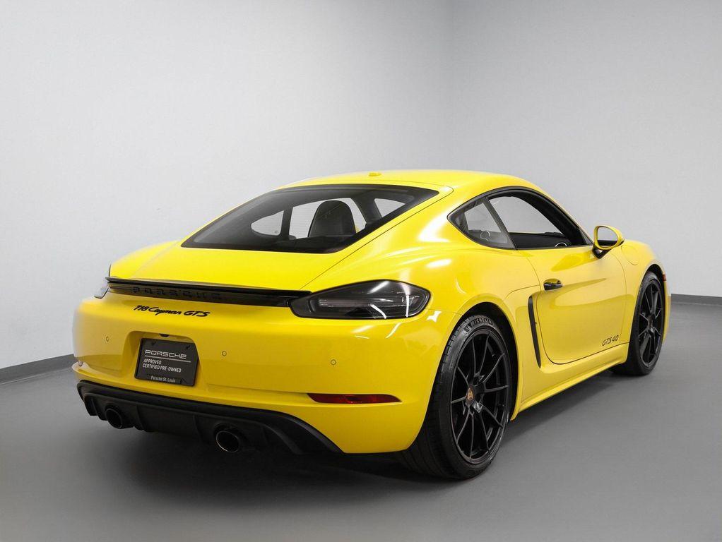 used 2024 Porsche 718 Cayman car, priced at $114,454