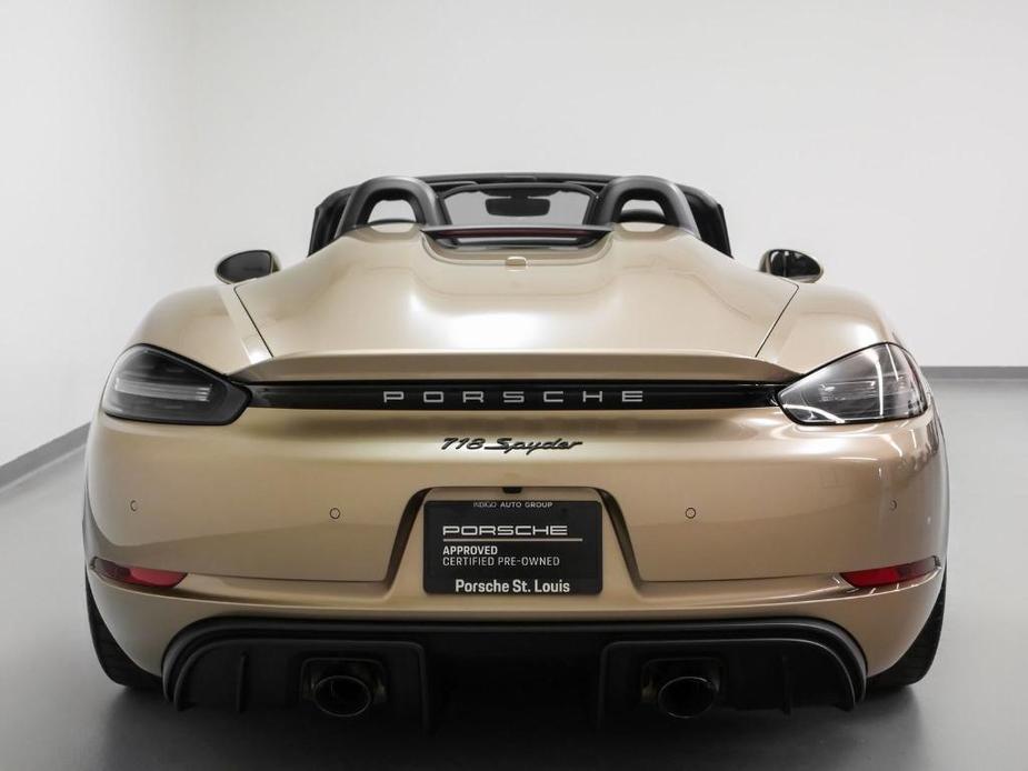 used 2023 Porsche 718 Spyder car, priced at $171,788