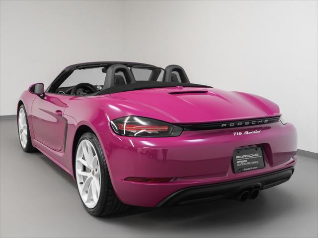 used 2024 Porsche 718 Boxster car, priced at $92,212