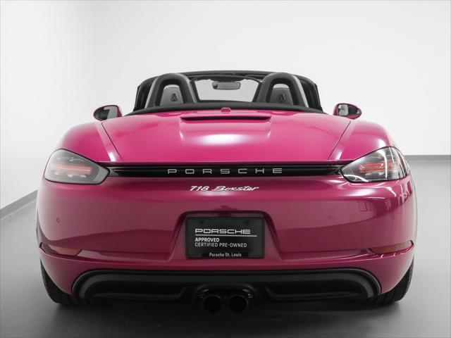 used 2024 Porsche 718 Boxster car, priced at $92,212