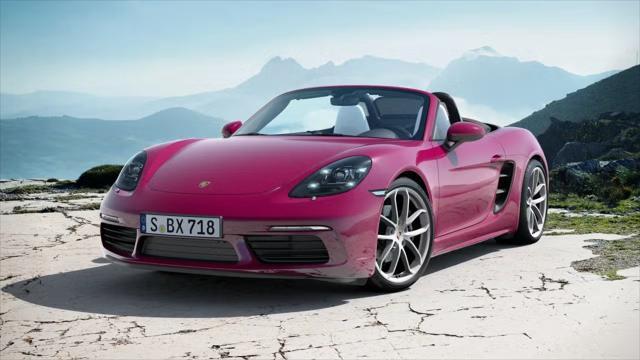 used 2024 Porsche 718 Boxster car, priced at $92,212