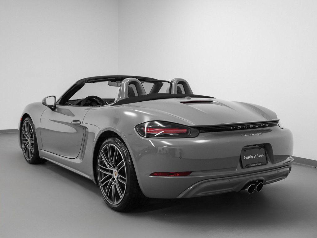 new 2025 Porsche 718 Boxster car, priced at $97,055