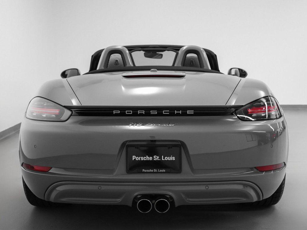 new 2025 Porsche 718 Boxster car, priced at $97,055