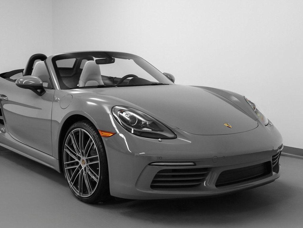 new 2025 Porsche 718 Boxster car, priced at $97,055