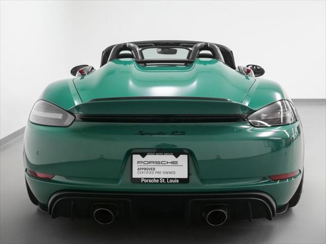 used 2024 Porsche 718 Spyder car, priced at $254,878