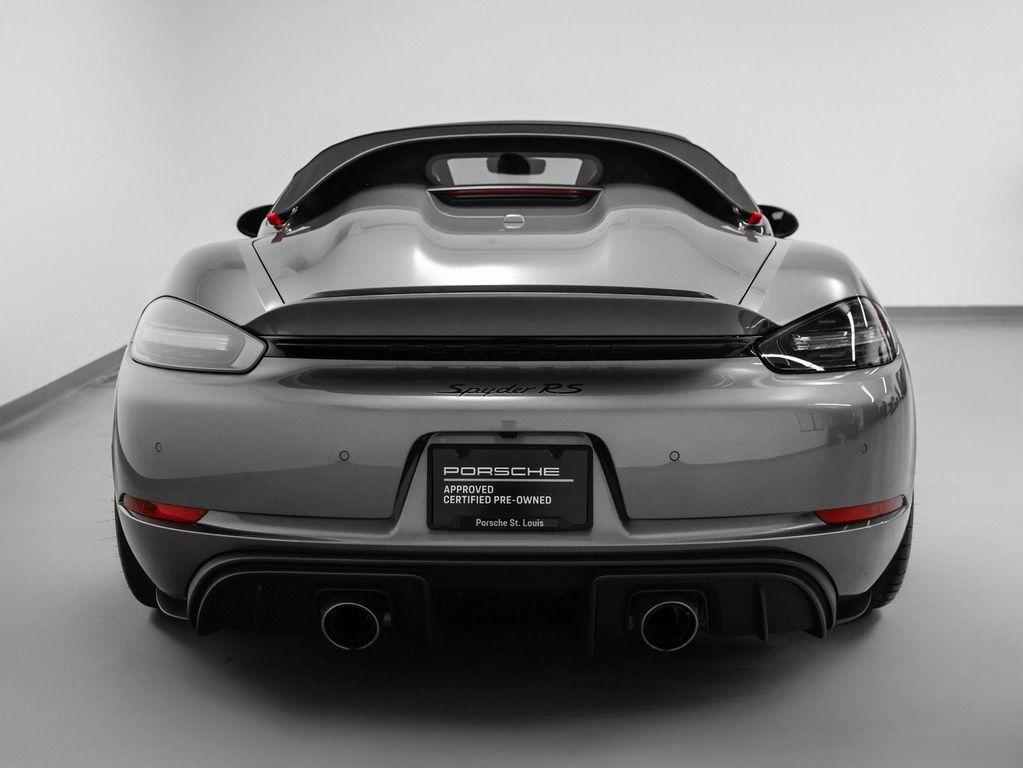 used 2025 Porsche 718 Spyder car, priced at $218,851