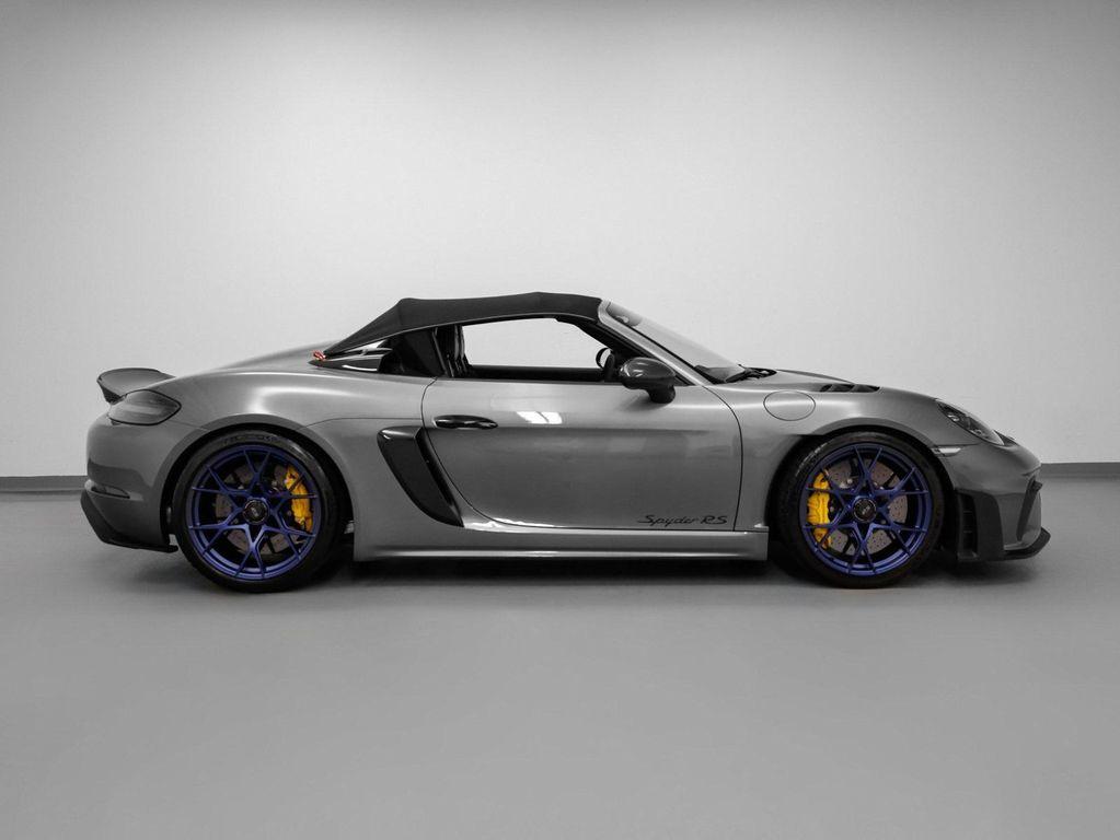 used 2025 Porsche 718 Spyder car, priced at $218,851