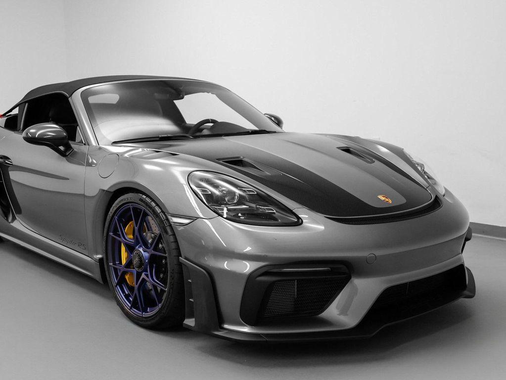 used 2025 Porsche 718 Spyder car, priced at $218,851
