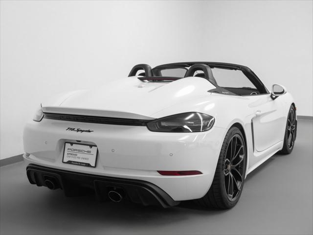 used 2022 Porsche 718 Spyder car, priced at $137,988