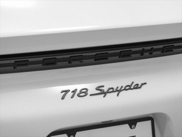 used 2022 Porsche 718 Spyder car, priced at $137,988