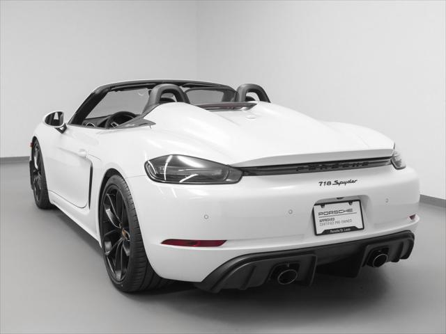 used 2022 Porsche 718 Spyder car, priced at $137,988