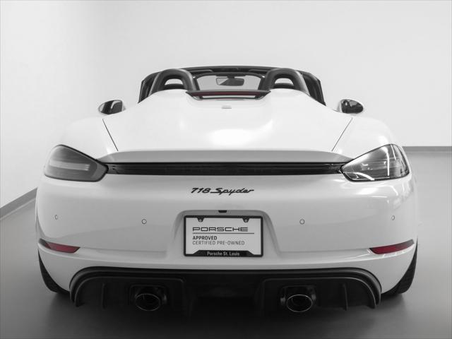 used 2022 Porsche 718 Spyder car, priced at $137,988