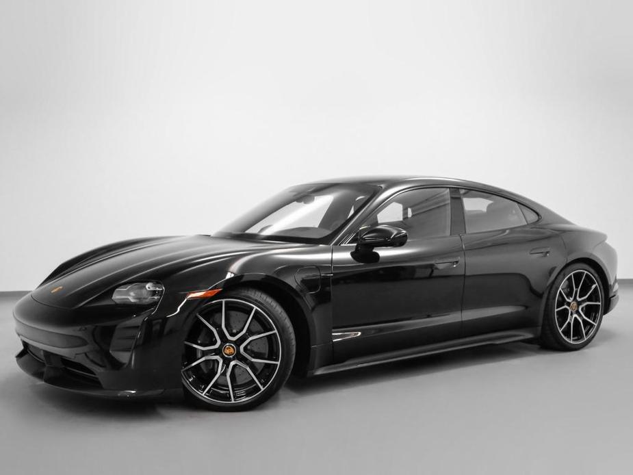 used 2024 Porsche Taycan car, priced at $197,854