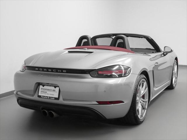 used 2022 Porsche 718 Boxster car, priced at $76,878