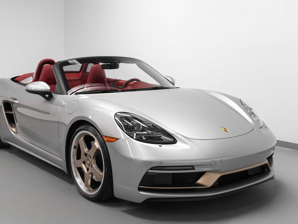 used 2022 Porsche 718 Boxster car, priced at $109,454