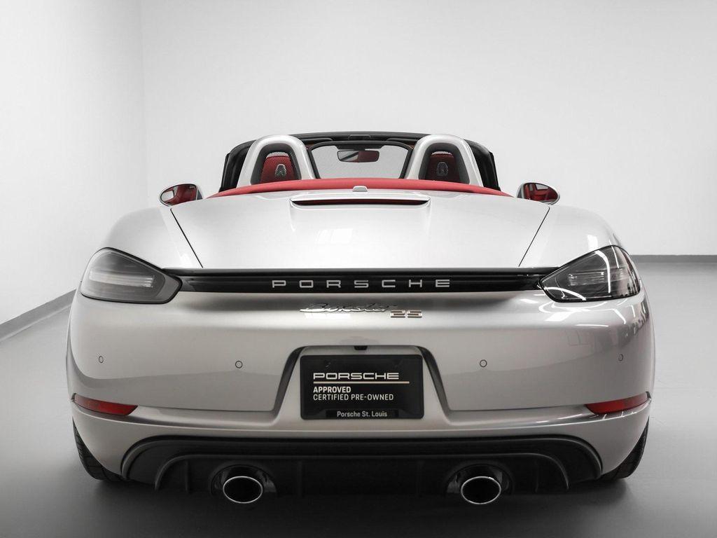 used 2022 Porsche 718 Boxster car, priced at $109,454