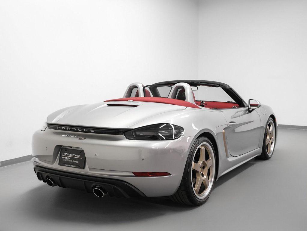 used 2022 Porsche 718 Boxster car, priced at $109,454