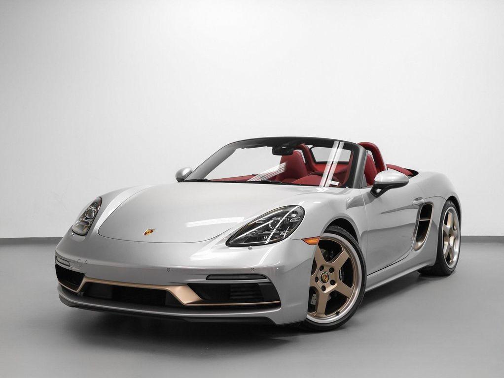 used 2022 Porsche 718 Boxster car, priced at $109,454