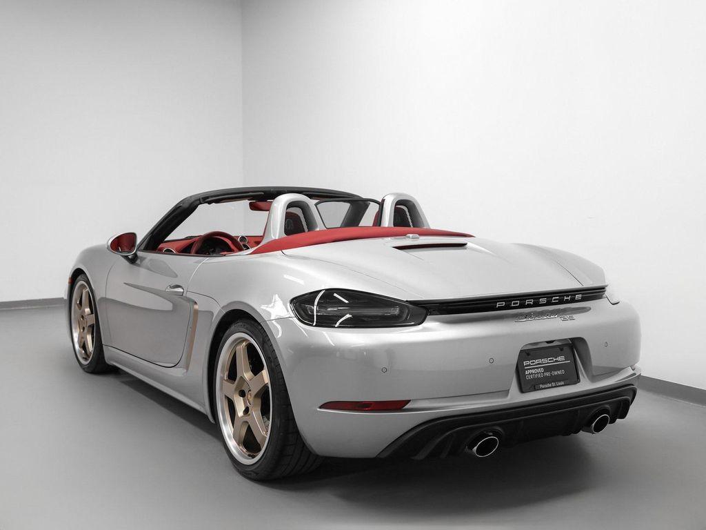 used 2022 Porsche 718 Boxster car, priced at $109,454