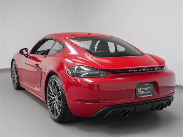 used 2022 Porsche 718 Cayman car, priced at $103,498