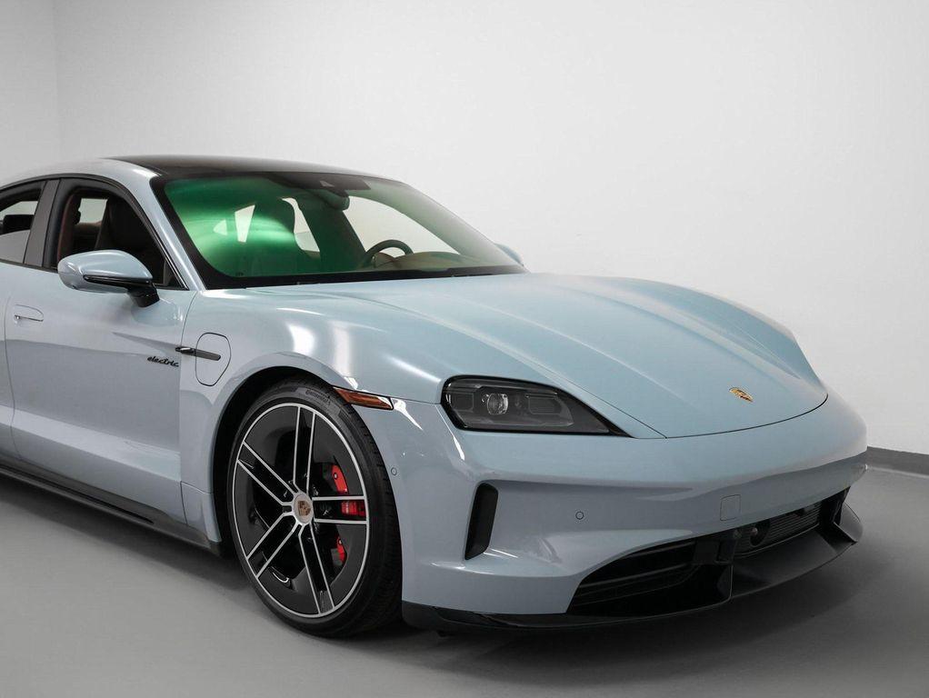new 2025 Porsche Taycan car, priced at $184,685