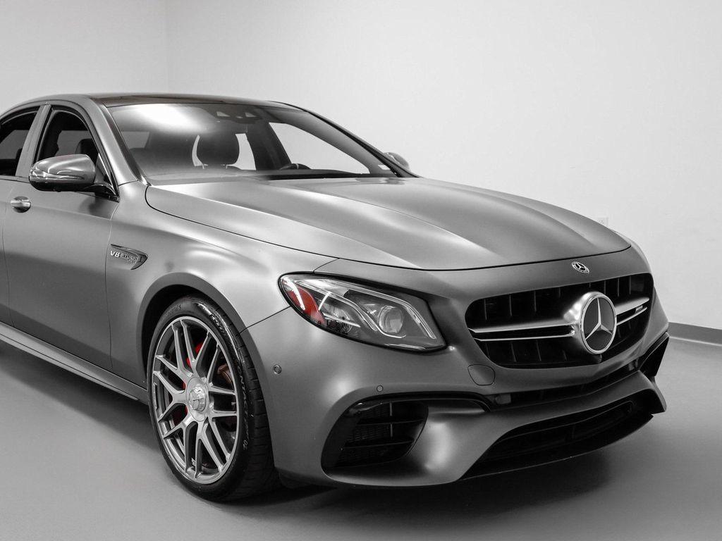 used 2018 Mercedes-Benz AMG E 63 car, priced at $48,898