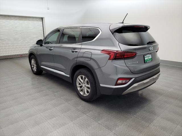 used 2019 Hyundai Santa Fe car, priced at $18,495