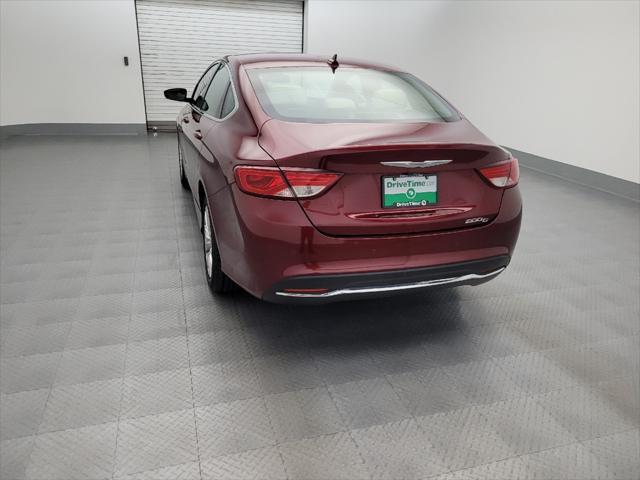 used 2015 Chrysler 200 car, priced at $13,095